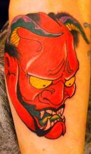 mask tattoo