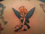 tinkerball close up tattoo
