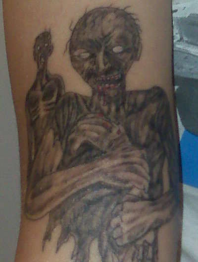 zombies tattoo