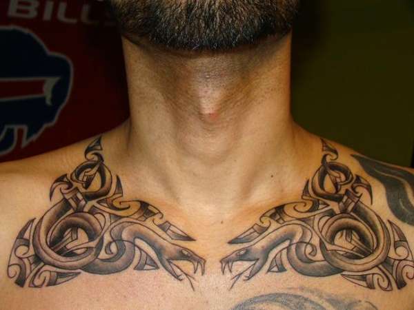 Collar tattoo