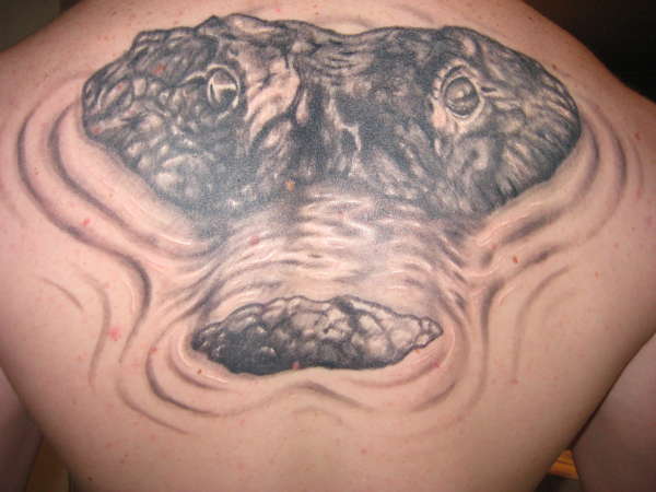 Gator Head tattoo