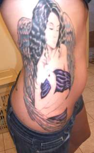 Guardian angel tattoo