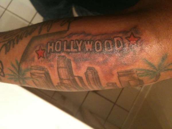 Hollywood tattoo