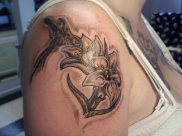 Humming Bird tattoo