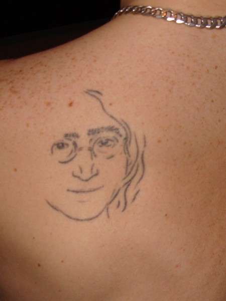 John Lennon tattoo