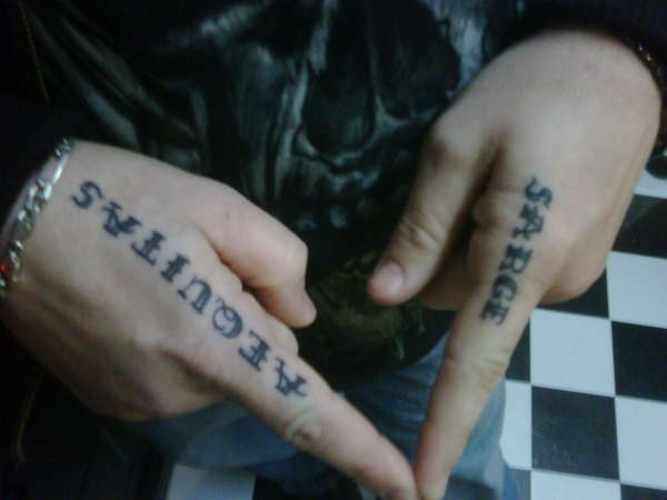 Justice tattoo