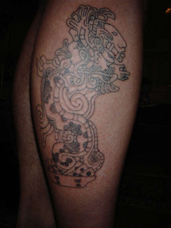 Kukulkan 1 tattoo