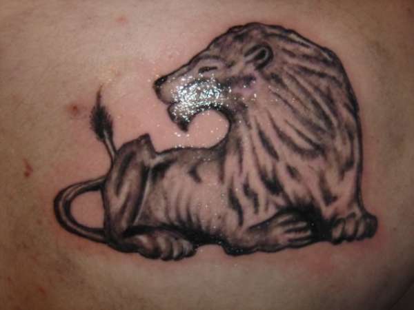 Lion tattoo