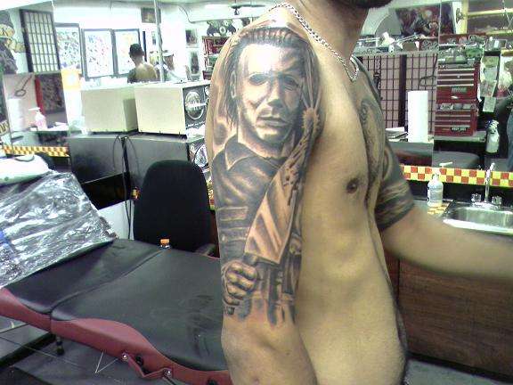 Michael Myers tattoo