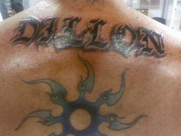 My Back tattoo