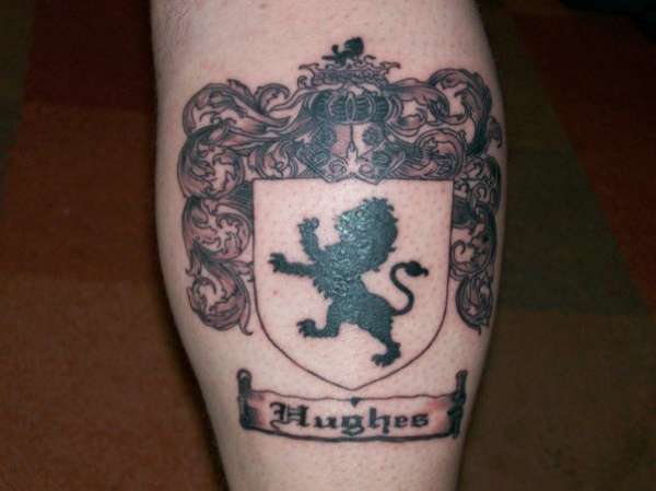 My Calf tattoo