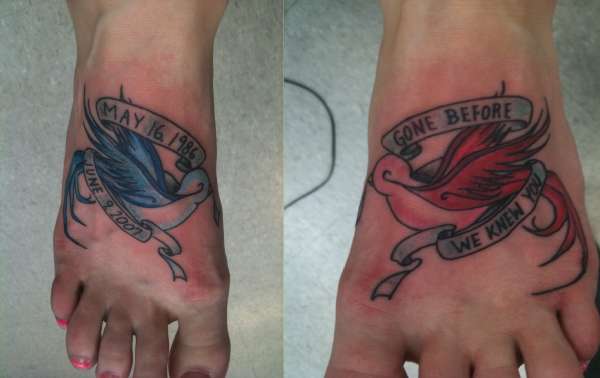My feet tattoo