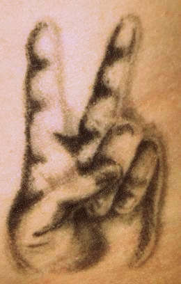 Peace and Change tattoo