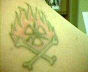 Radiation KILLS! tattoo