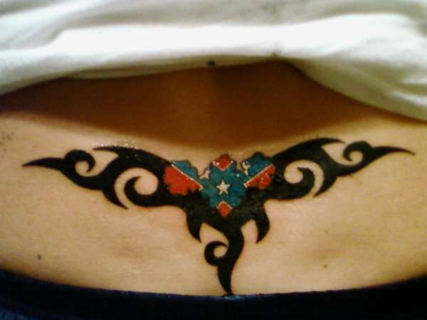 Rebel in the South tattoo