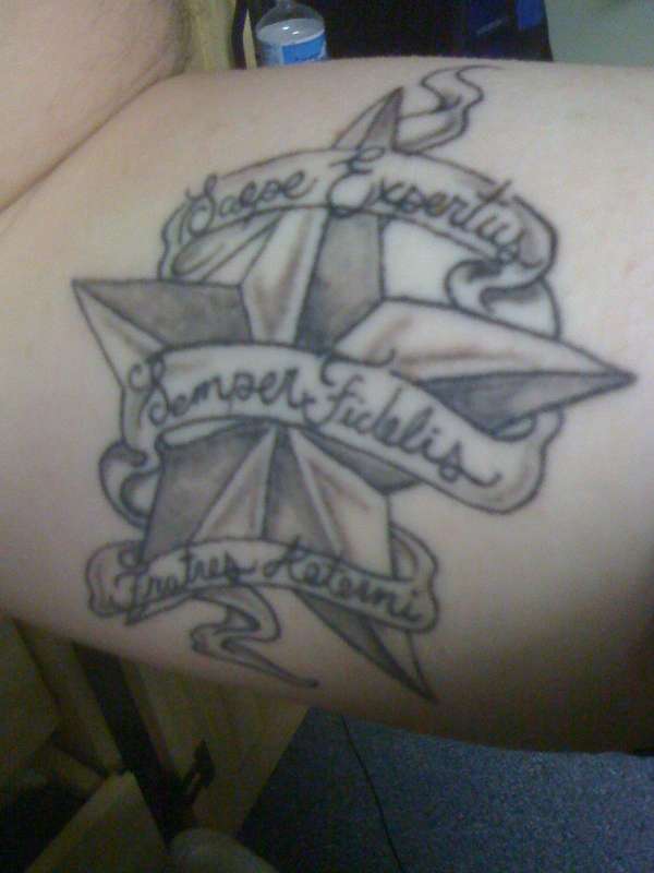 Saepe Expertus, Semper Fidelis, Fratres Aeterni tattoo
