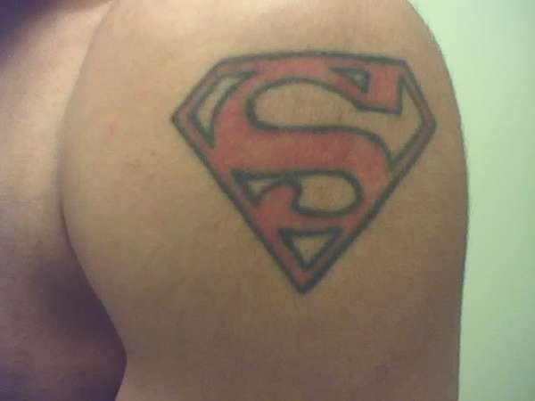 Superman-Man of Steel tattoo