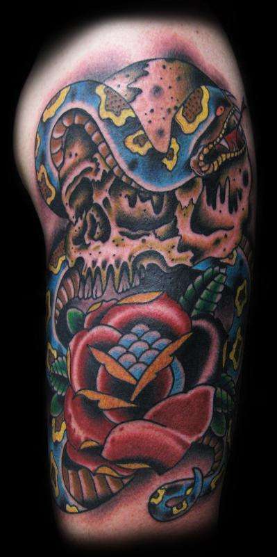 "T" Massari & Danny G. Collaboration Tattoo tattoo