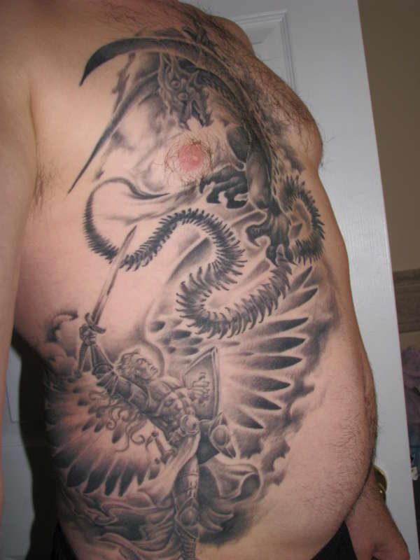 The good & bad in me. tattoo