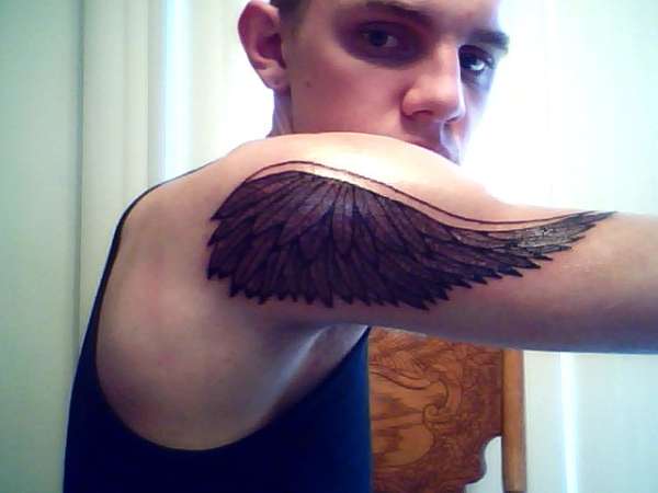 Tricep Wings 2 tattoo