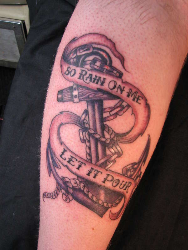 anchor by Tim @ Full Sail Tattoo tattoo
