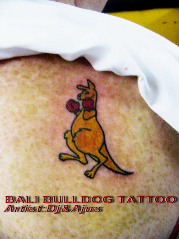 boxing kanggoro tattoo