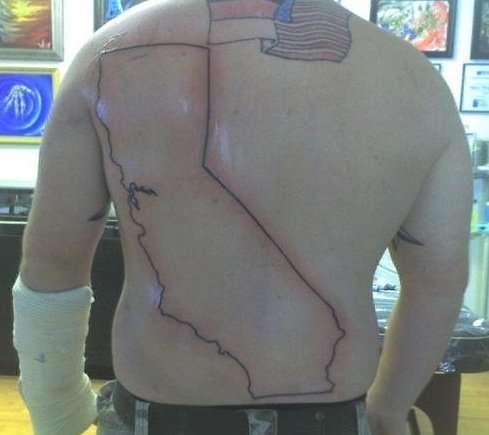 california tattoo tattoo