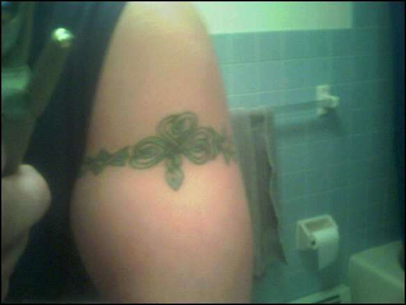 celtic armband tattoo