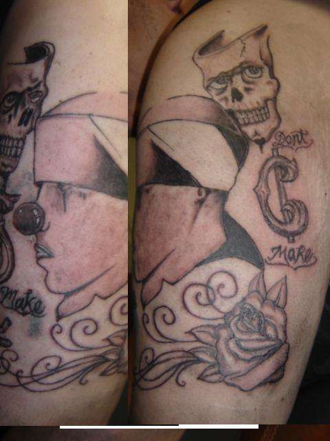 clownin3 tattoo
