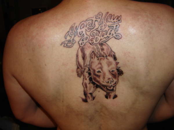 dog tattoo