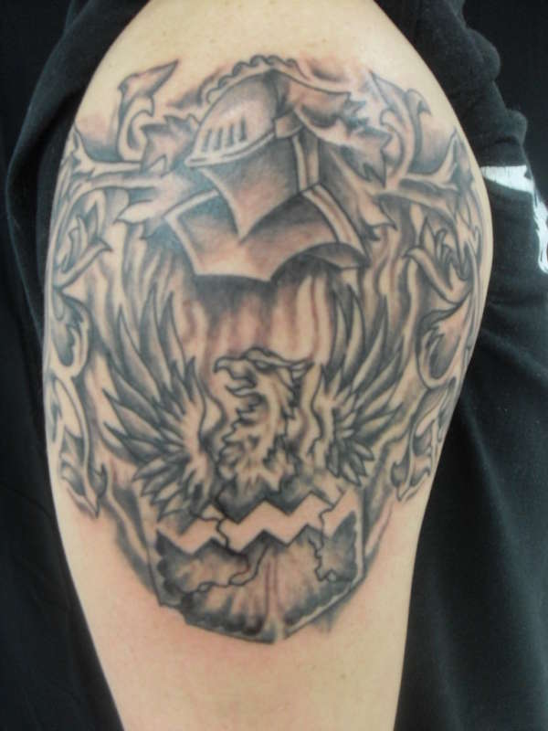 family crest tattoo