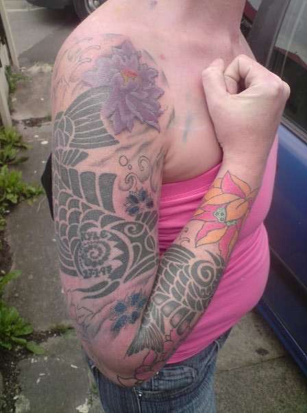 first full sleeve tattoo