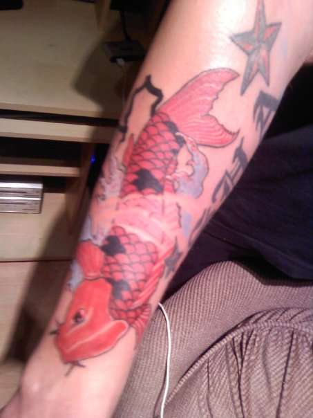 koi tattoo
