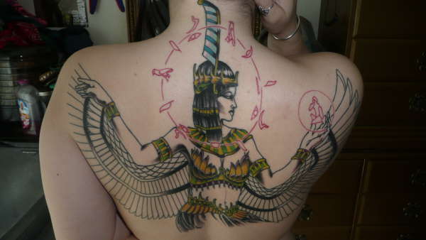 maat egyptian goddess tattoo