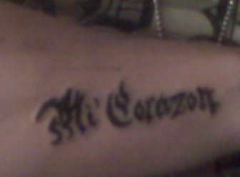 mi' corazon tattoo