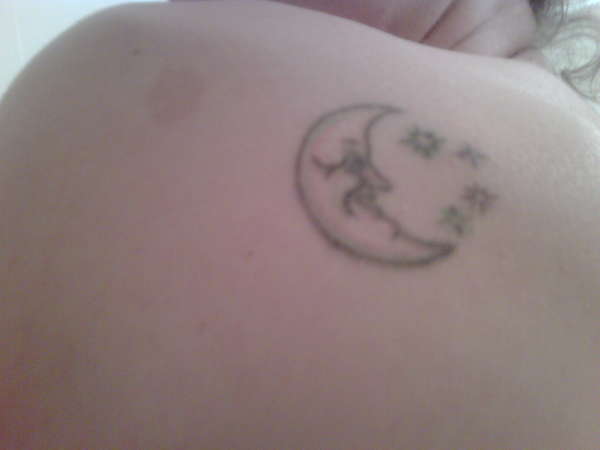 moon tattoo