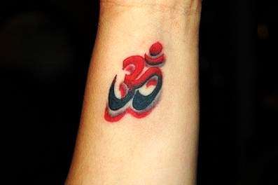 om tattoo