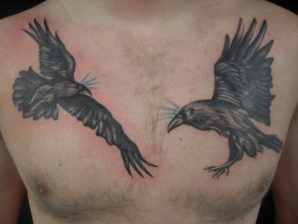 ravens tattoo