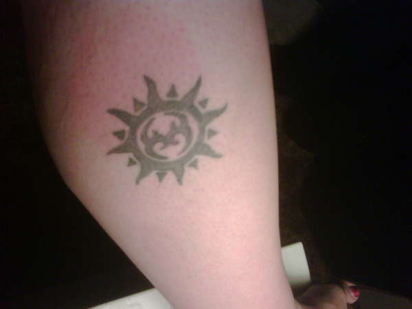 sun tattoo