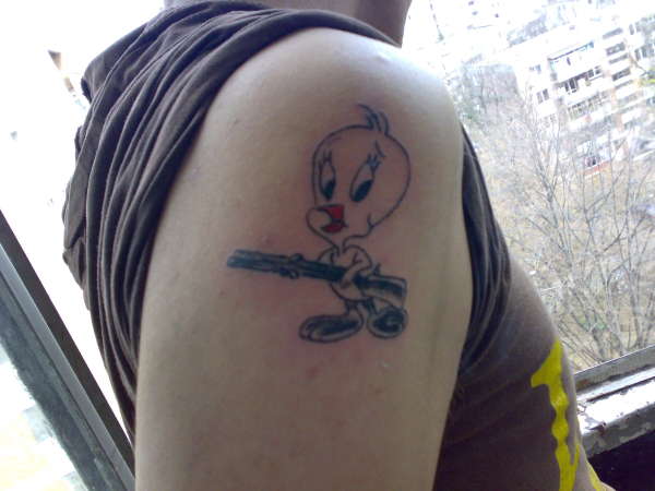 tweety tattoo