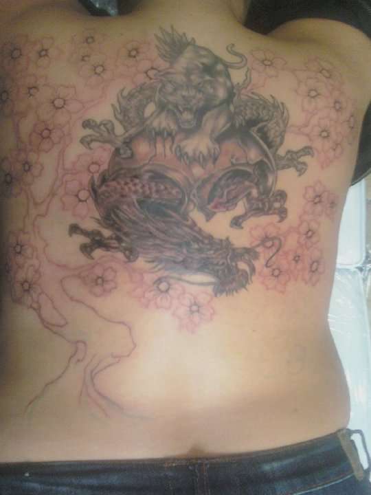 Almost done... tattoo