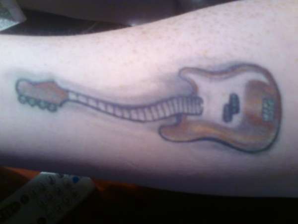 Bassist for life tattoo