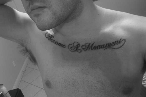 Become A Monument tattoo