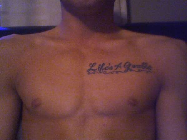 Chest Tatt tattoo
