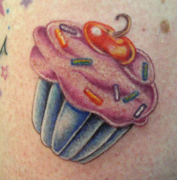Cup Cake tattoo