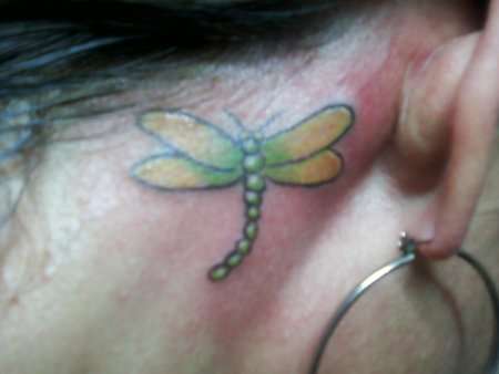 Dragonfly tattoo