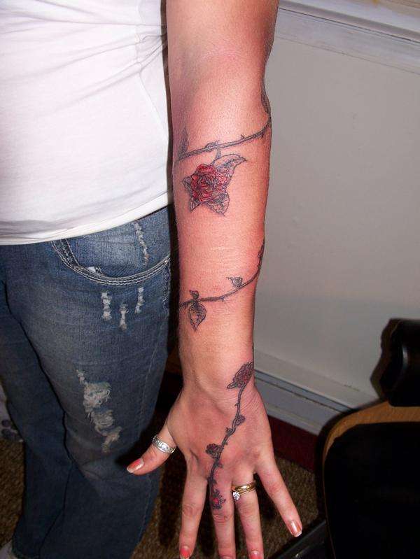 Flowers tattoo