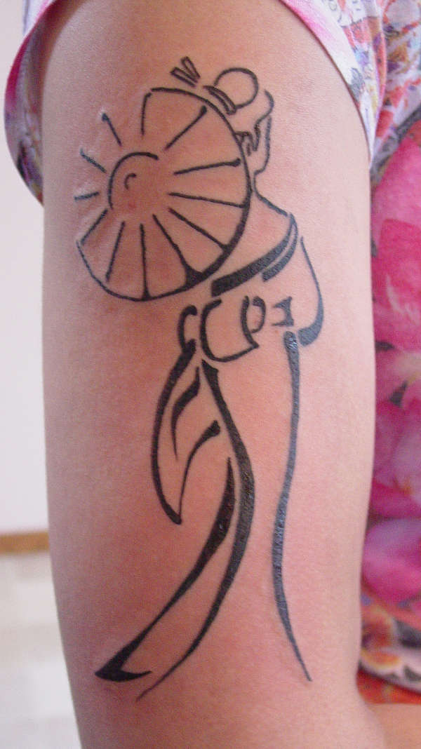 Geisha by Darl Papple Jr. tattoo