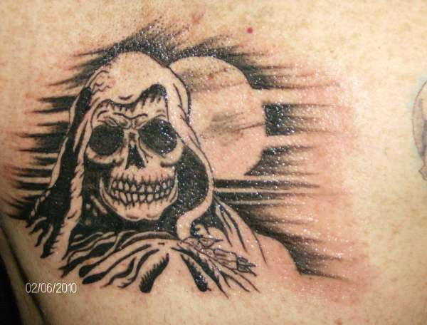 Grim Reaper tattoo