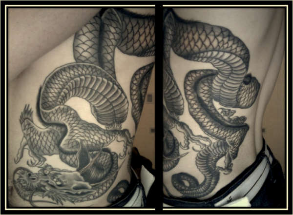 Japanese Dragon tattoo